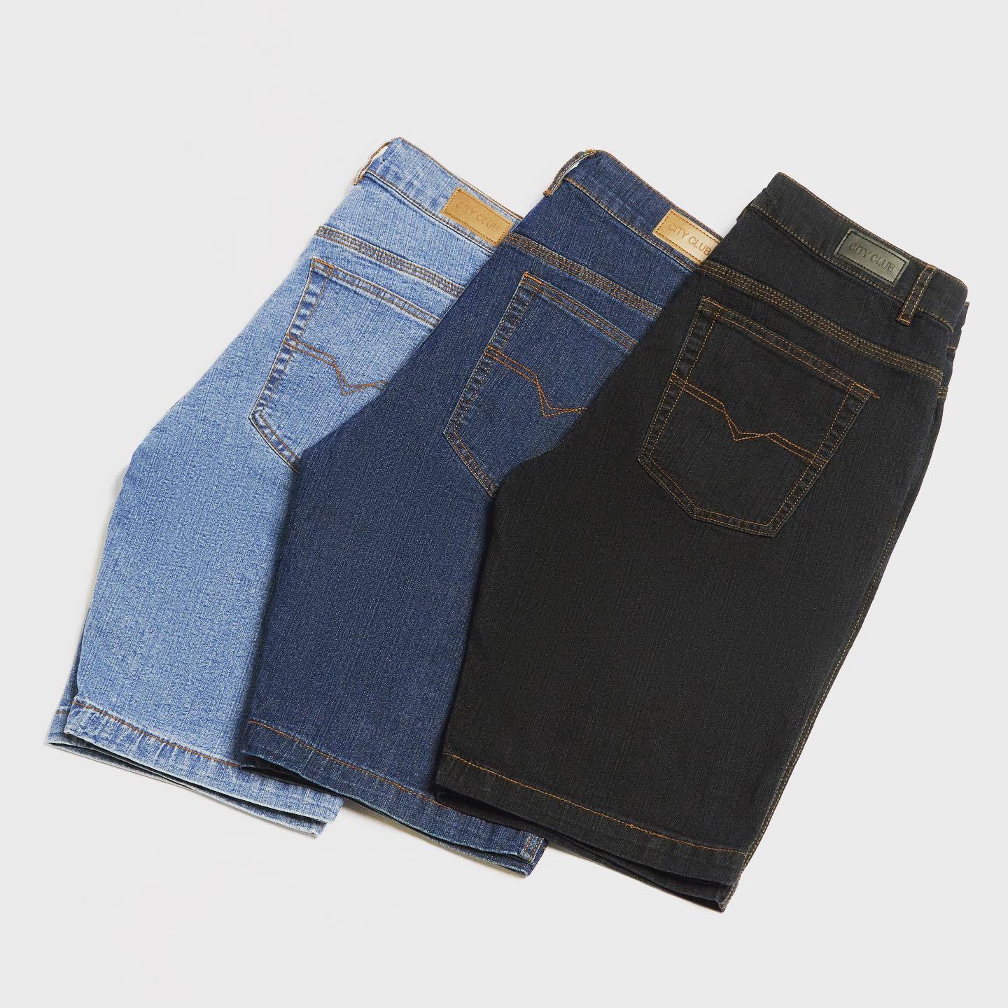 City Club Denim Jean Shorts Collection