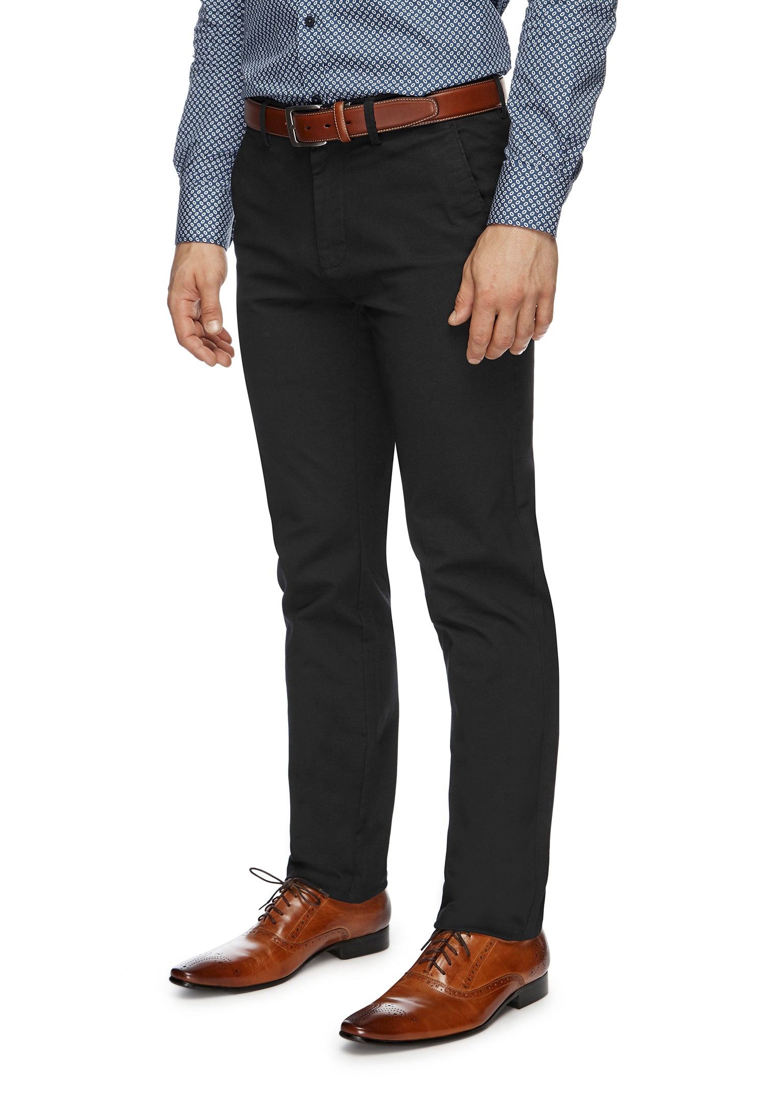 City Club Twill Drive Chino - Black